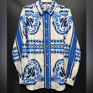 Sweet rain 2xl button down long sleeve